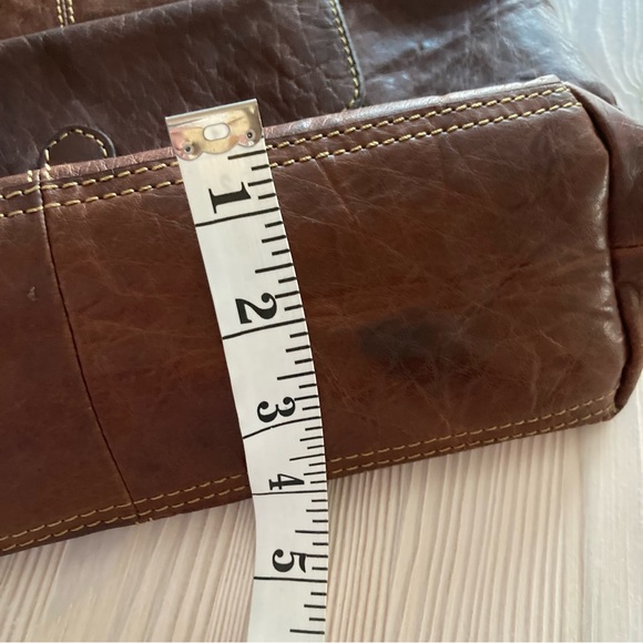 Jack Georges Leather Shoulder Bag - Picture 2 of 9